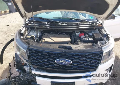 2018 Ford Explorer Sport from USA, damaged, VIN 1FM5K8GTXJGB85015